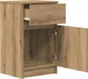 vidaXL Nachttisch Artisan-Eiche 39x35x65 cm Holzwerkstoff Produktbild-Vorschau 5
