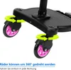 Fiqops Buggy Board mit Sitz Kiddyboard Kinderwagen Board Produktbild-Vorschau 4