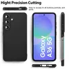 Für Samsung Galaxy A36 5G - Schwarz Silikon Schutz Hülle + Produktbild-Vorschau 5