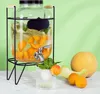 Navaris Getränkespender 5 Liter aus Glas - Zapfhahn aus Produktbild-Vorschau 2