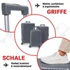Reisekoffer aus Polypropylen (PP) Modell Nova Dark Grey 3er Produktbild-Vorschau 7