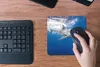 MuchoWow® Mauspad Mousepad Hai - Meer - Wasser 20x20 cm - Produktbild-Vorschau 4