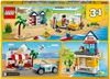 LEGO 31138 Creator 3in1 camper da spiaggia, casa estiva, Anteprima dell’immagine prodotto 19