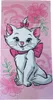 Jerry Fabrics Handtuch Marie Cat Pink Flower 70x140 cm Produktbild-Vorschau 7