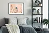 MuchoWow® Gerahmtes Poster Vogel - Blaumeise - Schilf 80x60 Produktbild-Vorschau 2