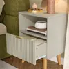 Table de chevet "Nand", lot de 2, avec 1 tiroir et 1 Voir les images du produit 6