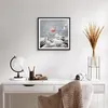 Gerahmtes Poster - Schwarzer Rahmen - Flamingo Schwan Produktbild-Vorschau 6