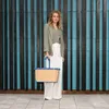 Reisenthel carrybag, Koszyk na zakupy, Niebieski, Żółty, Podgląd zdjęcia produktu 7