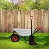 Taczka ECD Germany, 100 l, korpus ze stali ocynkowanej – Podgląd zdjęcia produktu 8