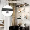 INONEFT Glasvitrine mit LED und 2 Türen, Vitrinenschrank Produktbild-Vorschau 9