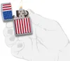 ZIPPO - Vlastenecký dizajn vlajky - Vlajka USA Amerika Náhľad obrázku produktu 5