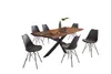 Esstisch Baumkante Akazie nussbaumfarben 240 x 100 cm Produktbild-Vorschau 6