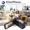 Cyfrowa kamera wideo FHD 1080P, kamera, rejestrator DV, 30 Podgląd zdjęcia produktu 9