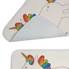 Mr. & Mrs. Panda Badezimmerteppich Einhorn Happy - Weiß - Produktbild-Vorschau 5