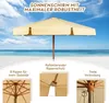 COSTWAY Ø300cm Sonnenschirm Achteck Gartenschirm Kippbar Produktbild-Vorschau 5