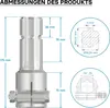 Kloubový hřídel, PTO 175 mm pouzdro s drážkovaným uložením Náhled obrázku produktu 7