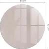 Glasbodenplatte für Fi 80 cm – Kaminofen – Kaminplatte Glas Produktbild-Vorschau 2