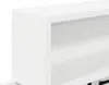 Vešiak na stenu Biela 100 x 12 x 43,5 cm Kompozitné drevo Náhľad obrázku produktu 10