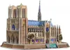 A 3D model puzzle of Notre Dame Cathedral. Produktbild-Vorschau