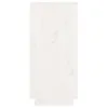 vidaXL Mobile laterale bianco 60x34x75 cm in legno di pino Anteprima dell’immagine prodotto 7