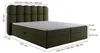Boxspringbett Excellent Home Softi II 180x200 cm Quelle 38 Produktbild-Vorschau 3