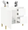 vidaXL Szafka łazienkowa biała 65x33x60 cm materiał Podgląd zdjęcia produktu 5