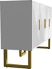 MODFU Buffet Design vec 4 Portes et Poignées Dorées, Voir les images du produit 5