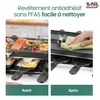 Emerio grill raclette – gourmet – sans PFAS – 8 coupelles & Voir les images du produit 2