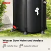 Regentonne faltbar 380 L Wassertank mit Hahn & Deckel Produktbild-Vorschau 17