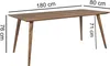 Esszimmertisch REPA 180 x 80 x 76 cm Sheesham rustikal Produktbild-Vorschau 2
