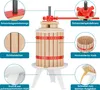 Torchio per frutta Wiltec 6L in legno di faggio con panno Anteprima dell’immagine prodotto 6