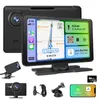 9 Zoll Kabelloses CarPlay & Android Auto Display mit 4K Produktbild-Vorschau 1