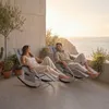 tectake® Sonnenliege Taya, ergonomisch, Schwingfunktion Produktbild-Vorschau 9