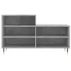 The Living Store Schuhregal Betongrau 102x36x60 cm Produktbild-Vorschau 5