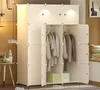 Šatní skříň Modulární šatní police Bílý organizér na Náhled obrázku produktu 5