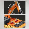 Reobrix 22003 Baggermodel met klemfunctie, bouwsteenmodel Productafbeelding-voorbeeld 3