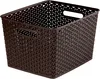 Koš Curver l 18l/tmavě hnědý Náhled obrázku produktu 1