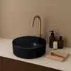 Lavabo Da Appoggio Rea Ingrid Black 36 Anteprima dell’immagine prodotto 2