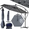 KINGSLEEVE® Ombrellone da Giardino con LED Ø300cm UV 80+ Anteprima dell’immagine prodotto 10