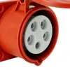 CEE Einbausteckdose gerade 400V 32A 5P 70x70 mm Produktbild-Vorschau 3