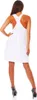 Wil Damen Sommer Kleid Minikleid Top Tunika Trägerkleid mit Produktbild-Vorschau 2