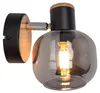 Wandleuchten - Glas-/Wandspot "FUMOSO" H: 16cm, Wandlampe Produktbild-Vorschau 3