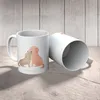 Mr. & Mrs. Panda Tasse Hunde Liebe - Weiß - Geschenk, Herz, Produktbild-Vorschau 4