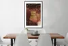 MuchoWow® Gerahmtes Poster Zuversichtlich - Gold - Roségold Produktbild-Vorschau 3