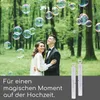 50er-Set Seifenblasen-Aufkleber Hochzeit Herz - Liebe in Produktbild-Vorschau 5