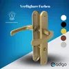 A product image showing a door handle set with color options displayed on the right side. Anteprima dell’immagine prodotto