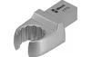 WERA Einsteck-Ringschlüssel offen 9 x 12 mm SW 19 x x 9 mm Produktbild-Vorschau 2