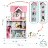 Grande maison de poupées en bois 123 cm - éclairage LED, Voir les images du produit 11