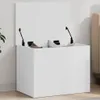 vidaXL Truhlica biela 60x42x46 cm materiál na báze dreva Náhľad obrázku produktu 2