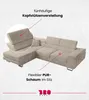 BroMARKT Ecksofa ANTON Schlaffunktion Bettkasten L-Form Produktbild-Vorschau 5